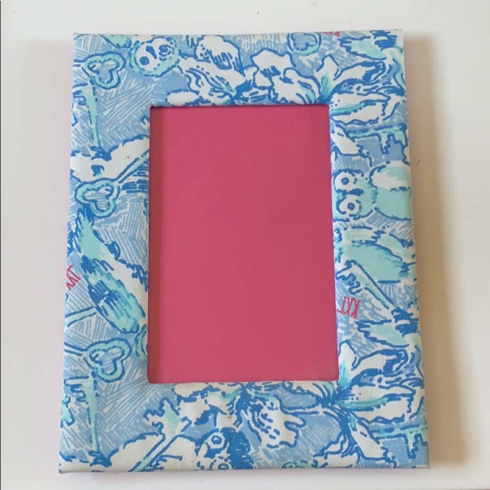 Lilly Pulitzer kappa kappa gamma KKG picture frame